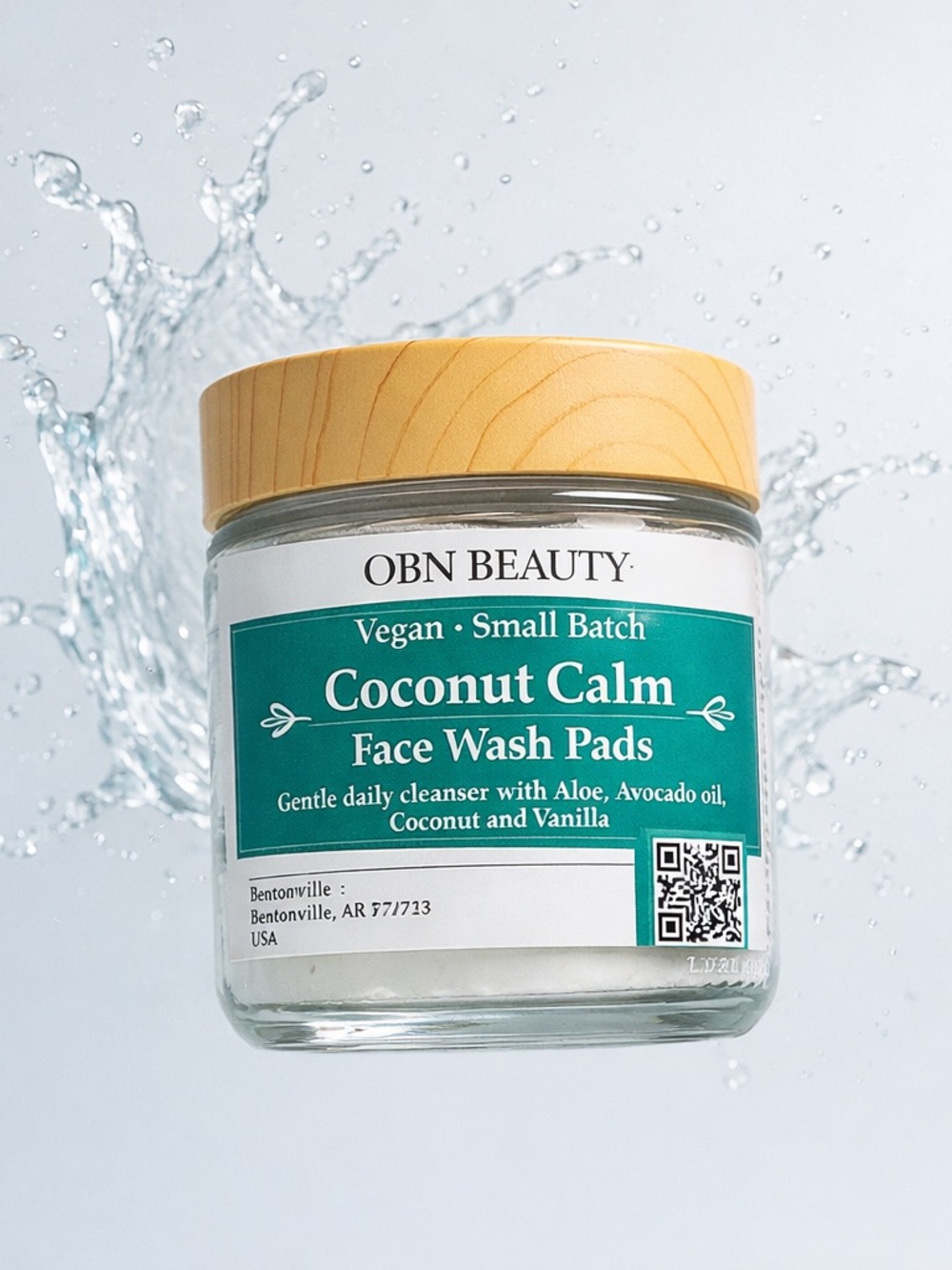 OBN BEAUTY Coconut Calm Face Wash Pads - 30 ct - Picture 7 of 7